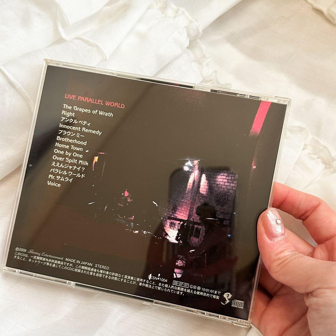 成田昭次 /LIVE PARALLEL WORLD/CD