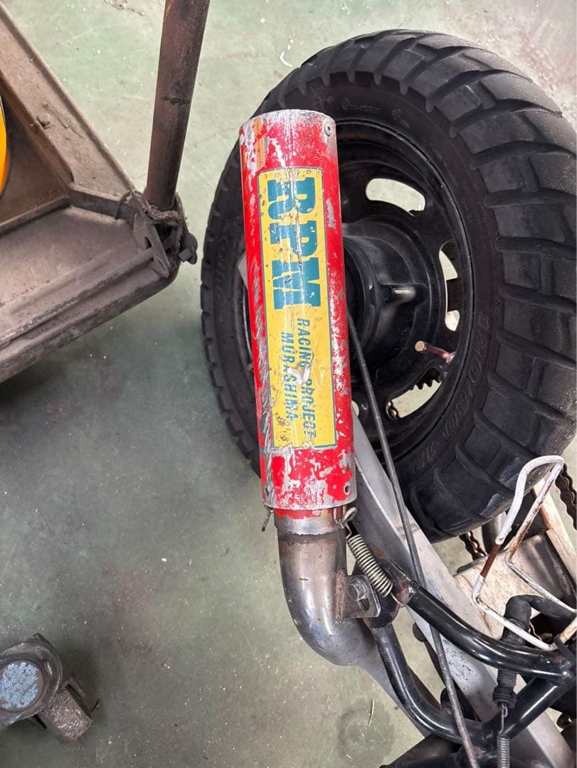 35くん　　エイプ用RPM/サイレンサーワンズ管