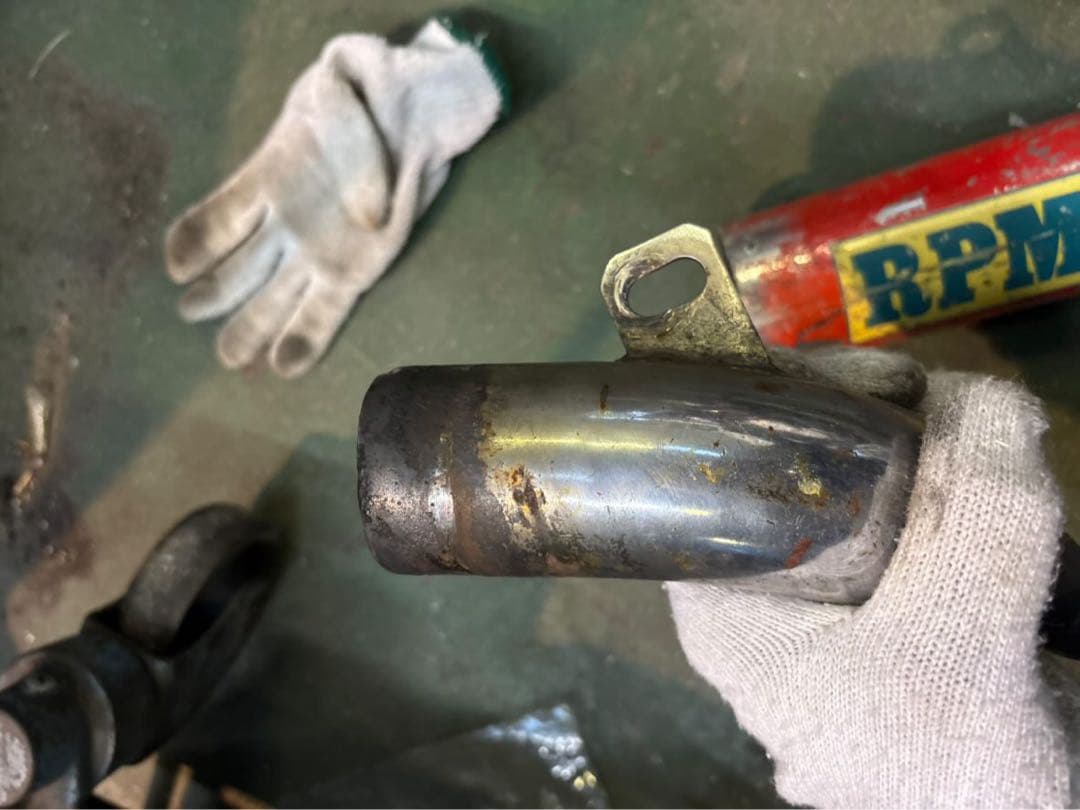 35くん　　エイプ用RPM/サイレンサーワンズ管