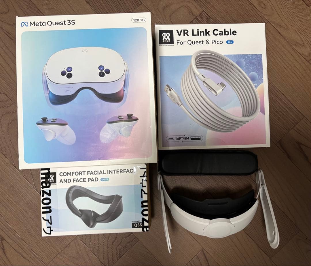  Quest 3S 128GB VR アクサリーセット付き