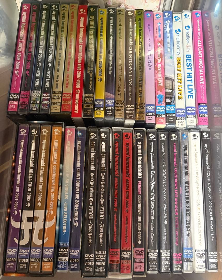 超豪華✨浜崎あゆみLIVE DVD まとめ売り✨