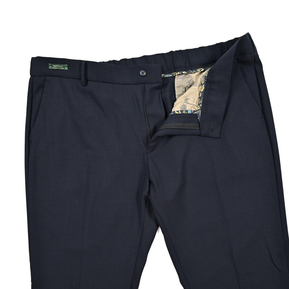 anju【新品・56・イタリア製】ベルウィッチ・ストレッチ イージーパンツ