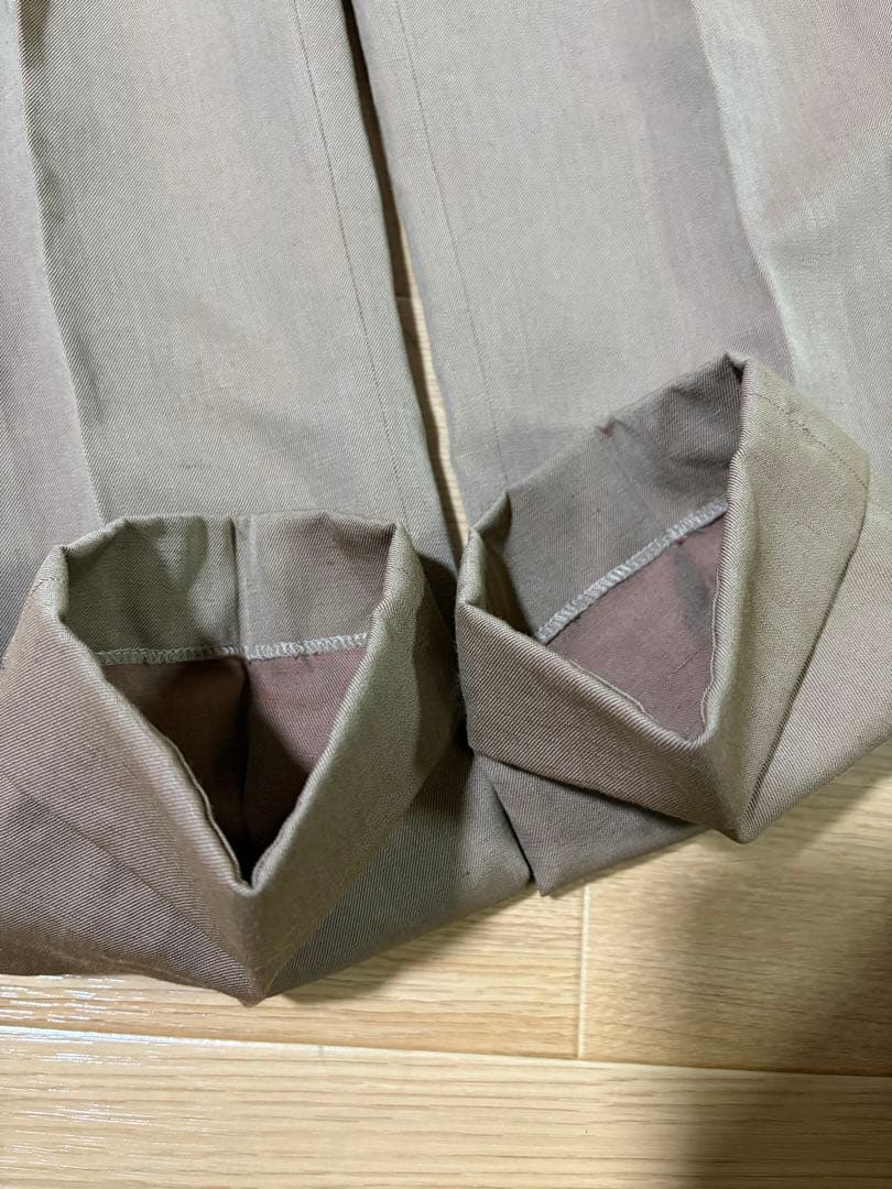 未使用に近い　ビームスF別注　ジェルマーノ　ソラーロ生地　グルカパンツ　42