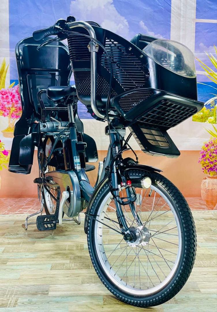 限定価格！ギュット⭐️12AHパナソニック子供乗せ電動アシスト自転車Y2889