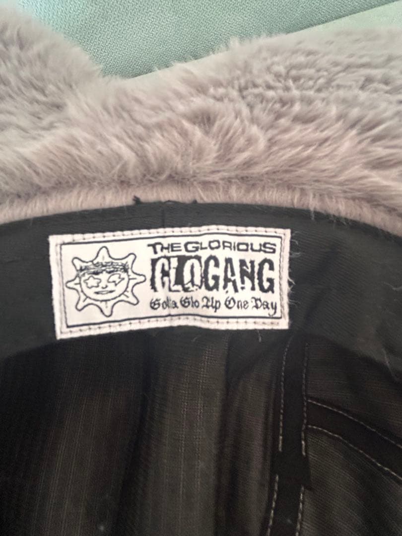 glogang Furry Glo Sun Bucket Hat グレー