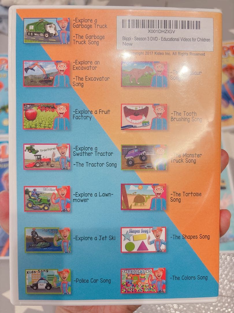 Blippi ブリッピー DVD 7枚セット