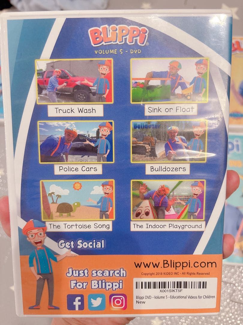 Blippi ブリッピー DVD 7枚セット