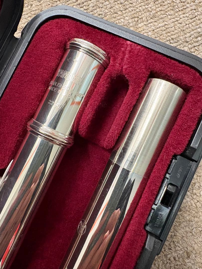 【極美品】YAMAHA フルート YFL-211SⅡ 銀メッキ メンテナンス済み