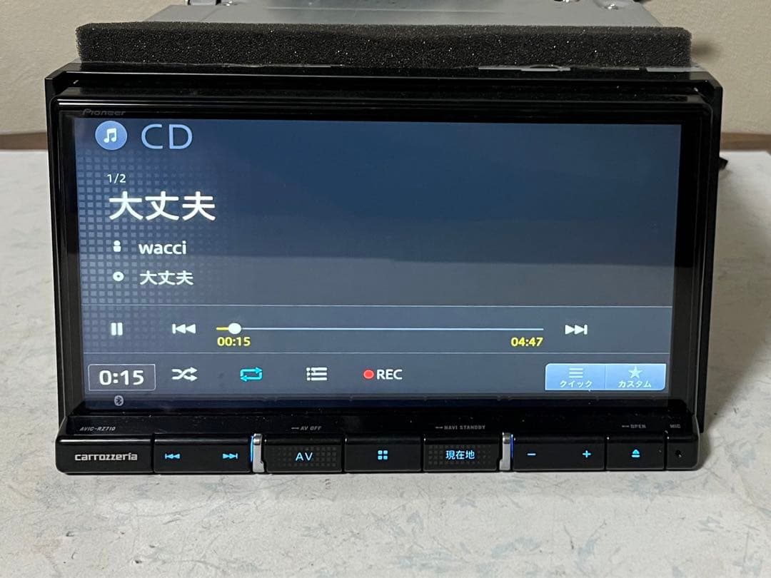 AVIC-RZ710+ND-BC8II バックカメラ