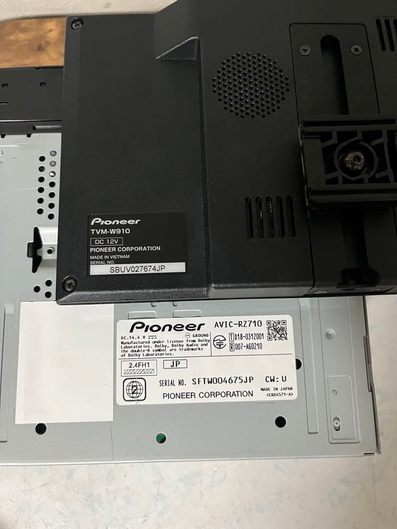 AVIC-RZ710+ND-BC8II バックカメラ