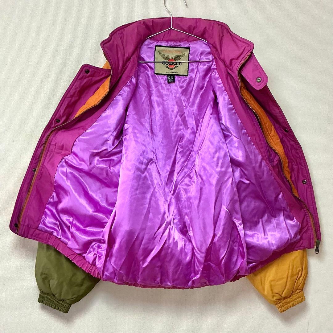 GOLDWIN クレイジーパターン 中綿ジャケット マルチカラー