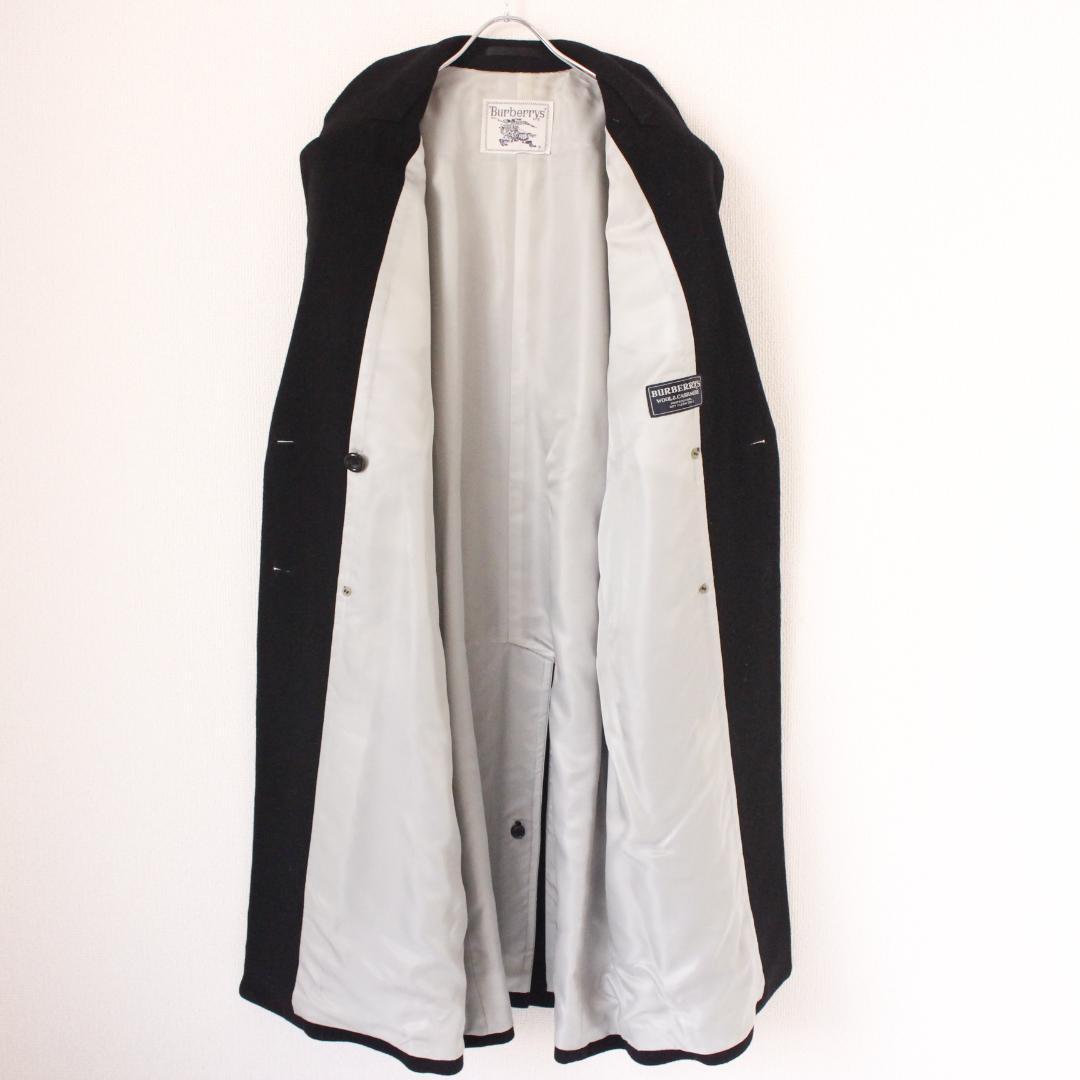 BURBERRYS ウールカシミヤ チェスターコート Lサイズ ブラック