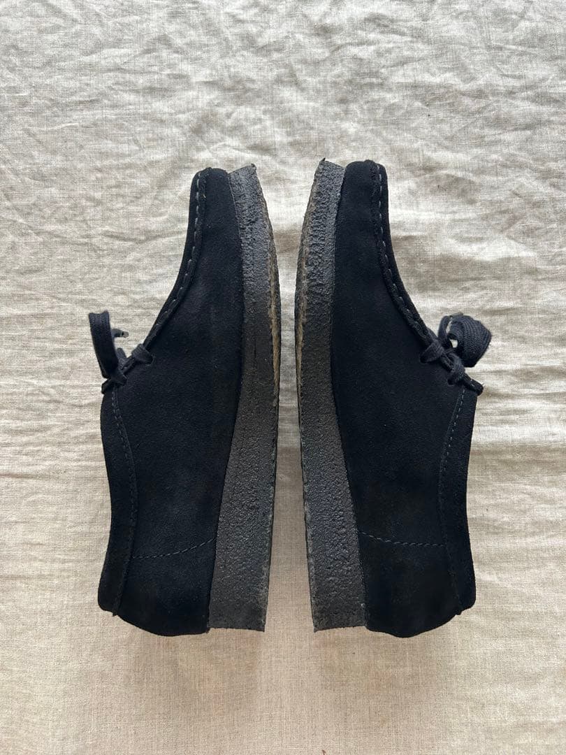 CLARKS クラークス/ クラークス ワラビー 黒 /24.0