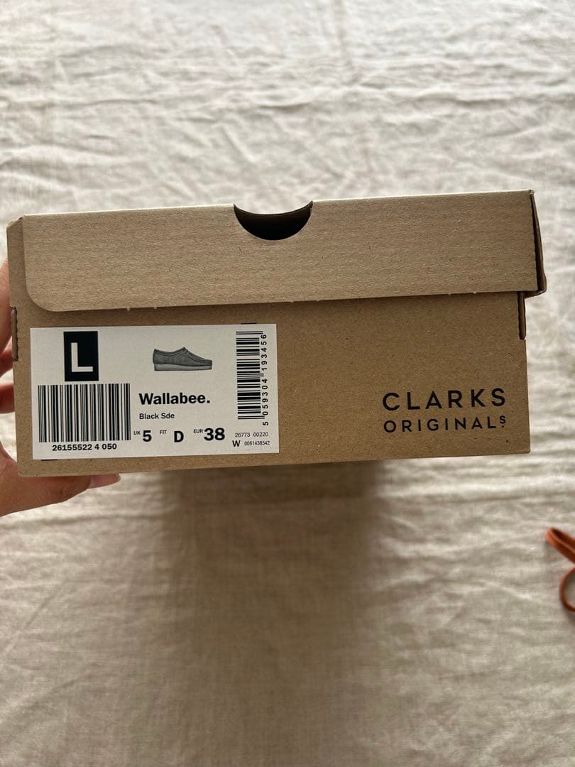 CLARKS クラークス/ クラークス ワラビー 黒 /24.0