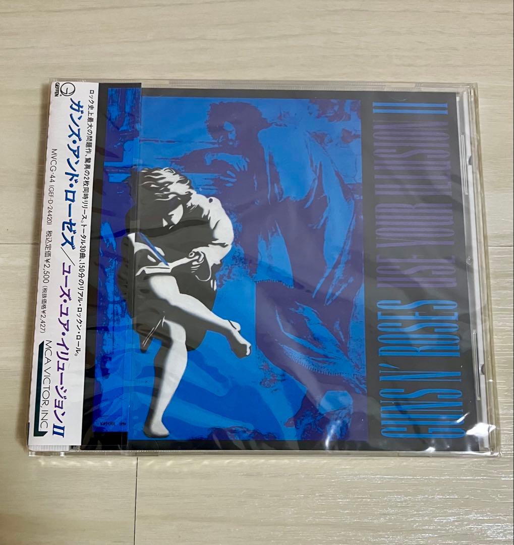 【未開封】Guns N' Roses『Use Your〜』91年CD2枚セット