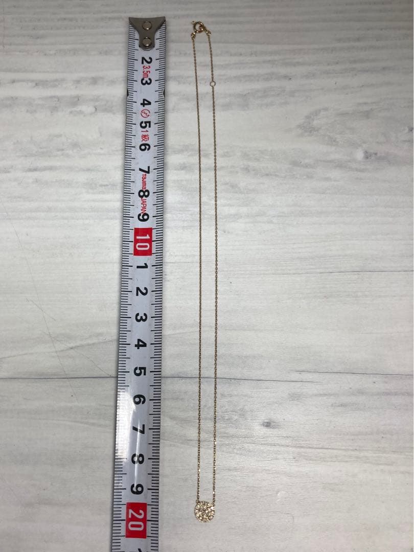 専用出品　AHKAH イニシャルネックレス　K 10金