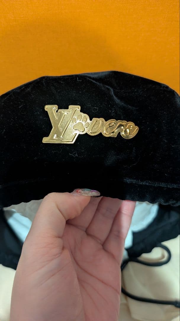 新品同様ルイヴィトン　ベレー帽 LVバーズ