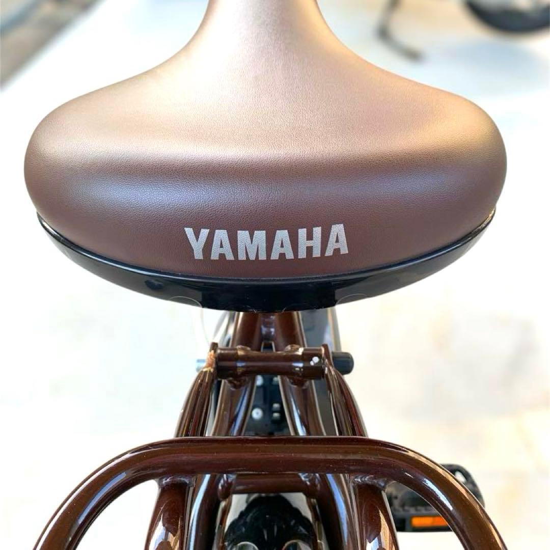 ★美品・2022年式★ヤマハPAS with 電動アシスト 24インチ ブラウン