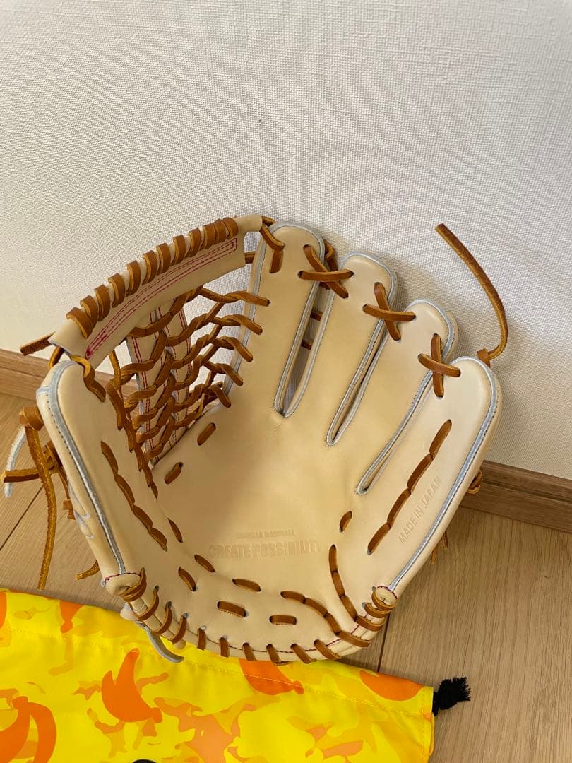 新品未使用‼️ごりら印の野球道具カタログ外限定 硬式外野手用グローブ