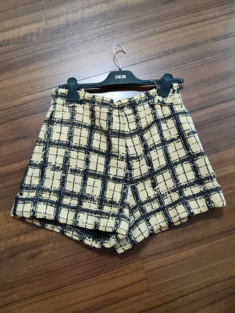 週末値下げChristian Diorディオール極美品 チェック柄ショートパンツ