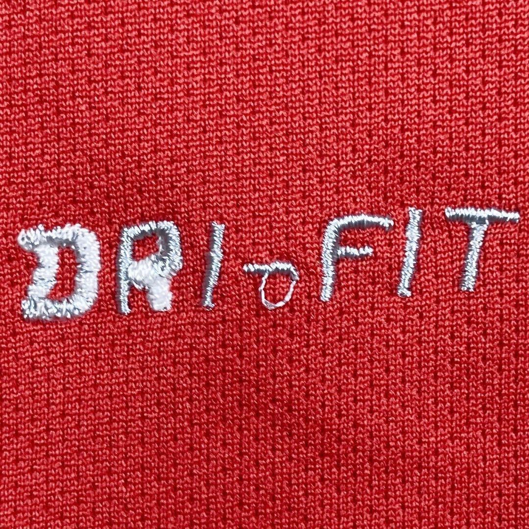 【NIKE】半袖ポロシャツ☆ユニフォーム☆赤☆刺繍☆マンチェスターユナイテッド