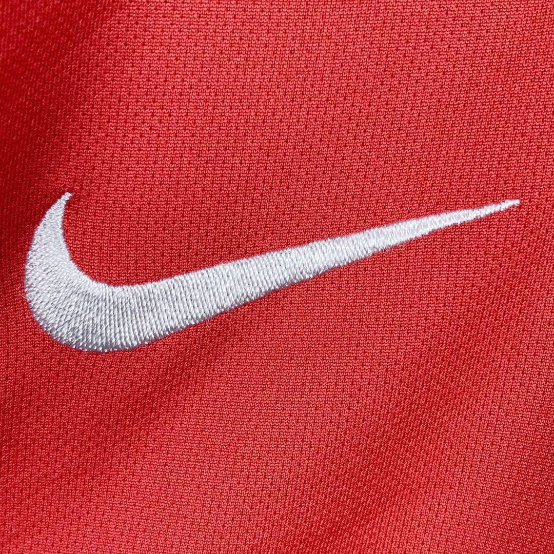 【NIKE】半袖ポロシャツ☆ユニフォーム☆赤☆刺繍☆マンチェスターユナイテッド