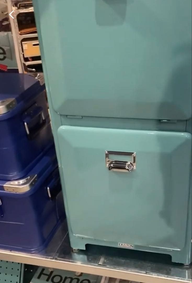 ごみ箱 DULTON TRASH CAN DOUBLEDECKER GRAY GREEN