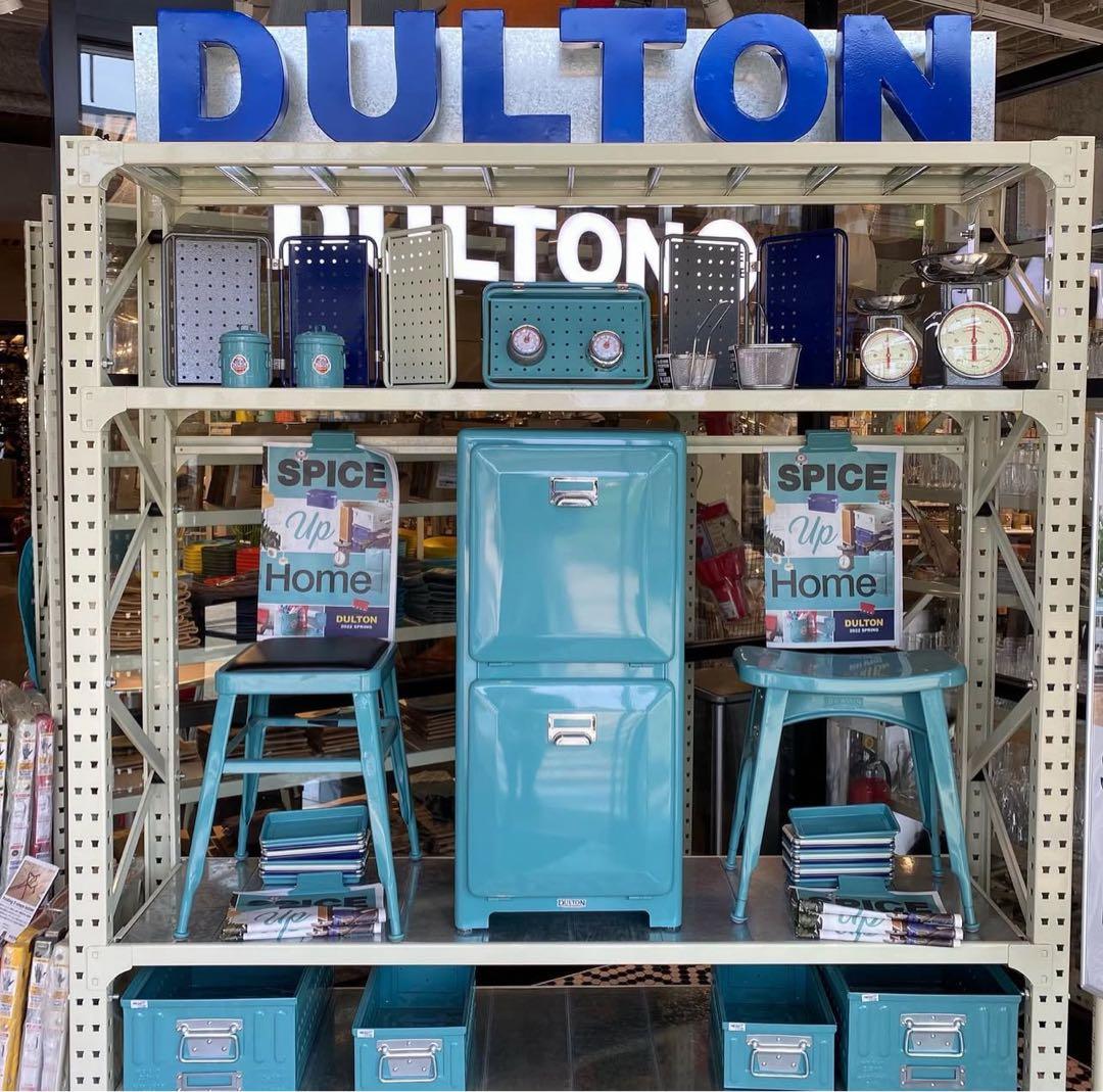 ごみ箱 DULTON TRASH CAN DOUBLEDECKER GRAY GREEN