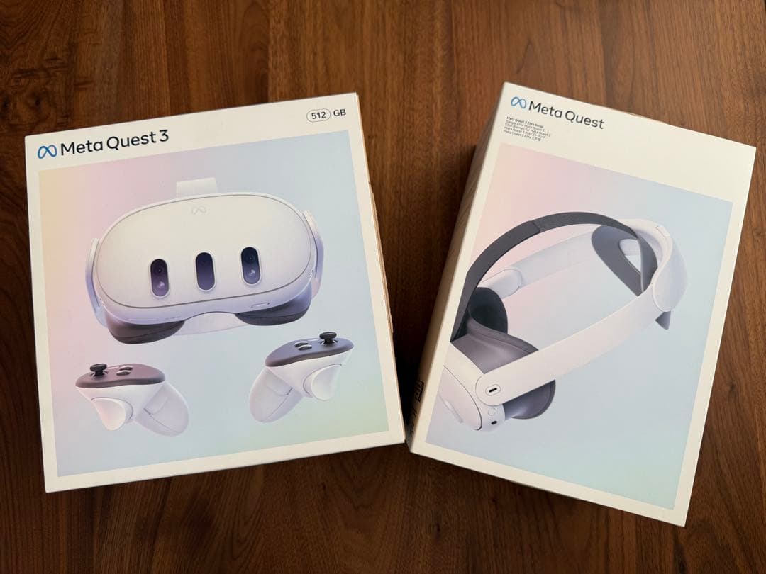  Quest 3 512GB/Eliteストラップ/シリコン接顔部