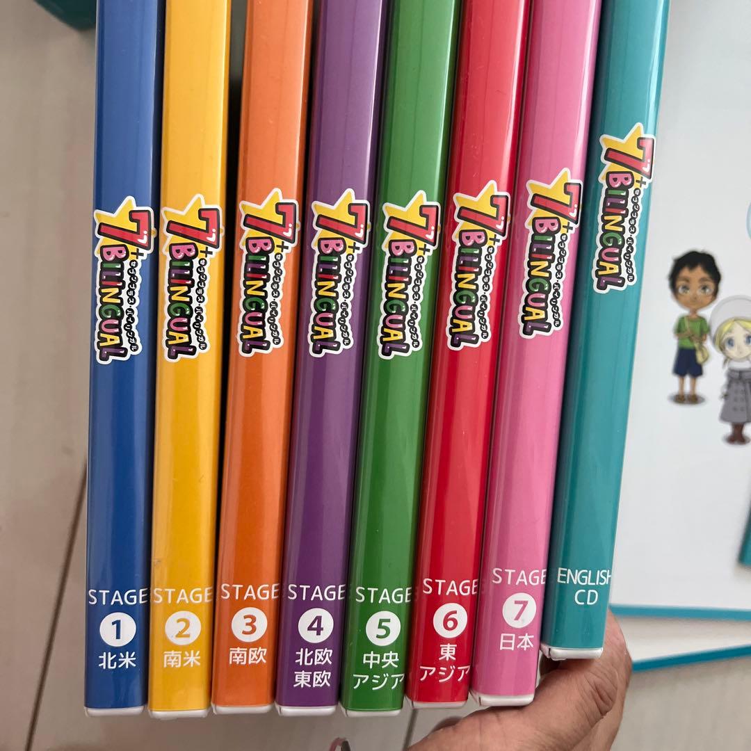 七田式 7+BILINGUAL セブンプラスバイリンガル 英語教材