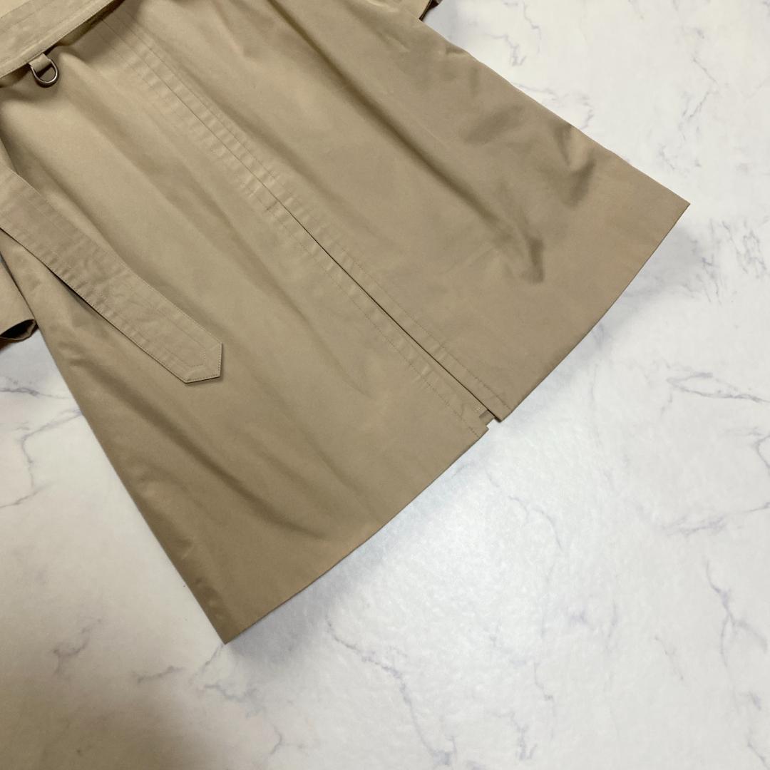 アクアスキュータム トレンチコート キルティングライナー ベージュ 7