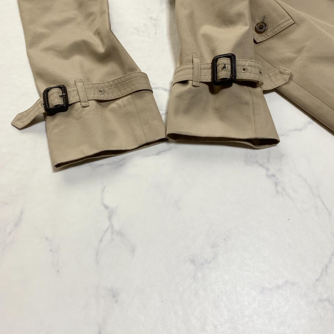 アクアスキュータム トレンチコート キルティングライナー ベージュ 7