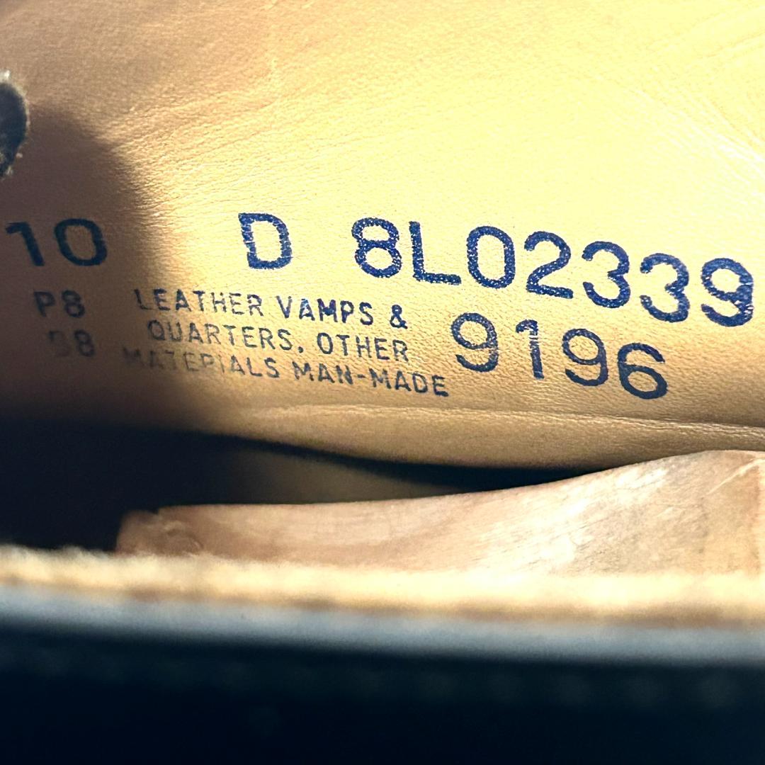 希少　レッドウィング 9196 チャッカブーツ 黒 10D ポストマン USA製