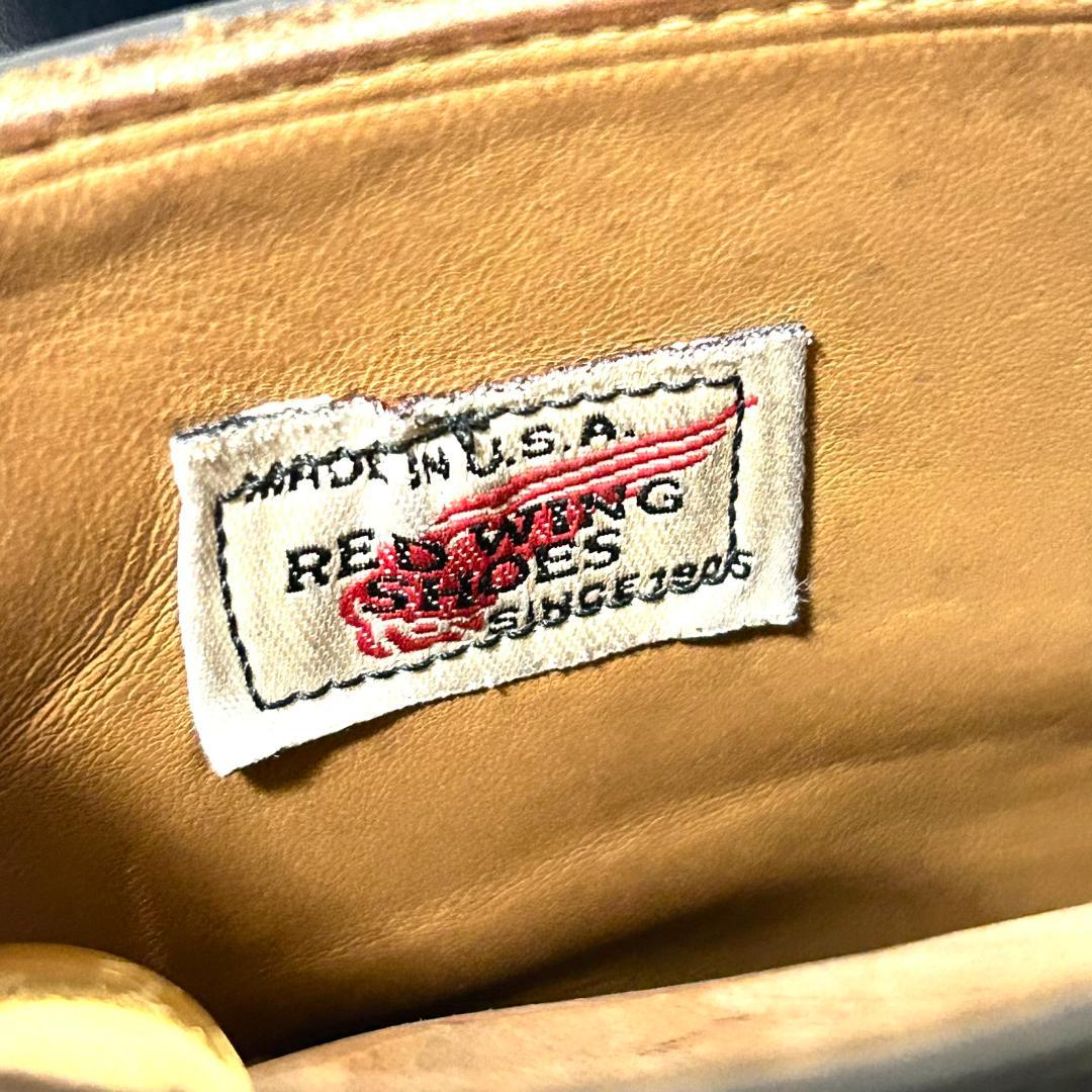 希少　レッドウィング 9196 チャッカブーツ 黒 10D ポストマン USA製