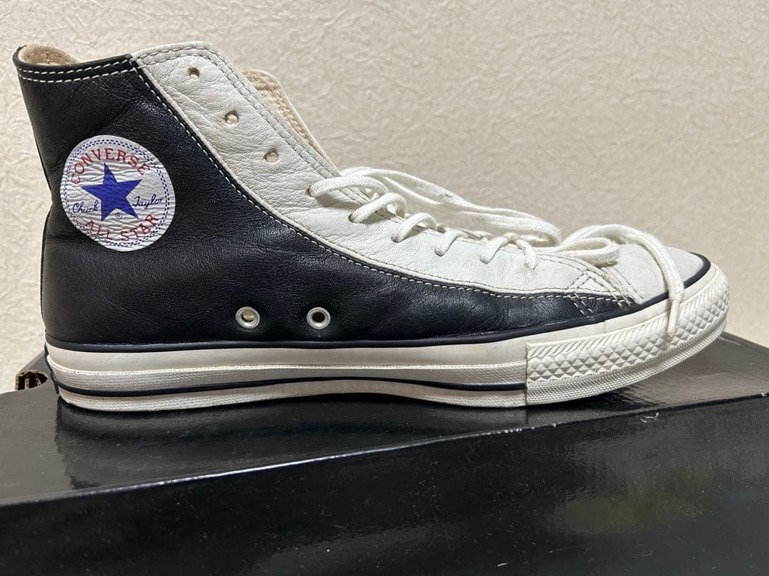 コンバースオールスター　あしたのジョー　27cm 白✖️黒