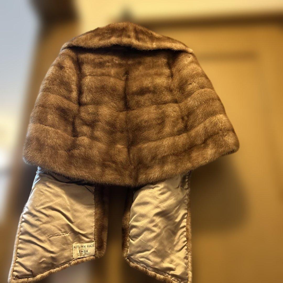 AUTUMN HAZE EMBAミンクショール　トミー