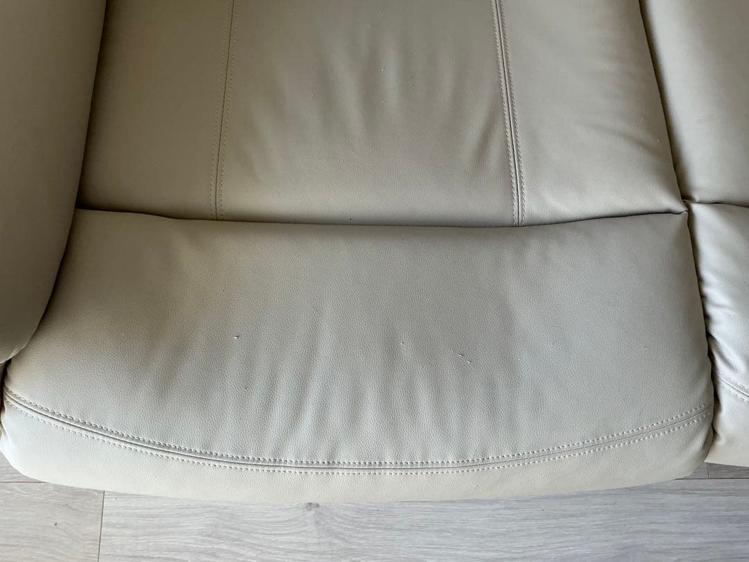 ニトリ Nシールド 3人掛けリクライニングソファ ベージュ（2023年夏購入）