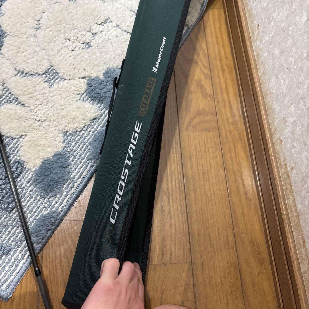3代目クロスステージ CR-90-4.3M シーバスロッド ロッドケース付き