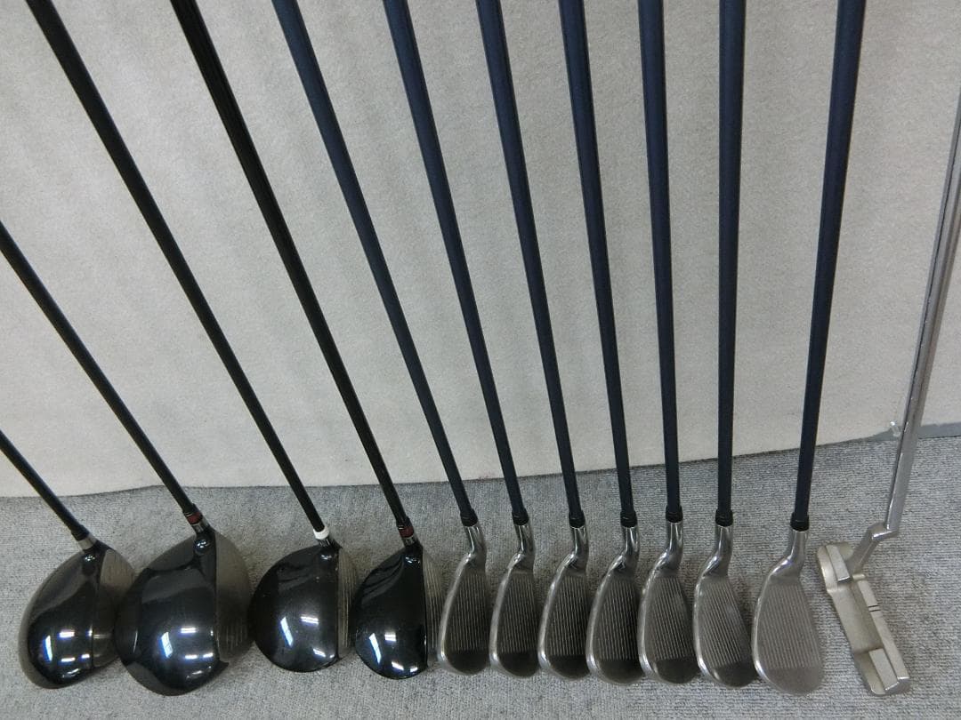 b712 初心者歓迎 ヨネックス 等メンズゴルフ１２本セット※Ｄｒ２本入り