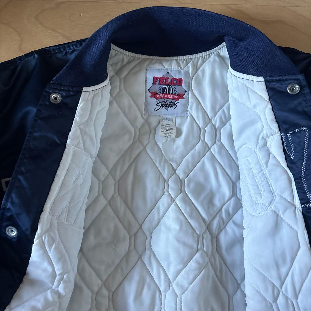 ユ*キ様 FELCO製　ヤンキース　　スタジャン　サイズＬ