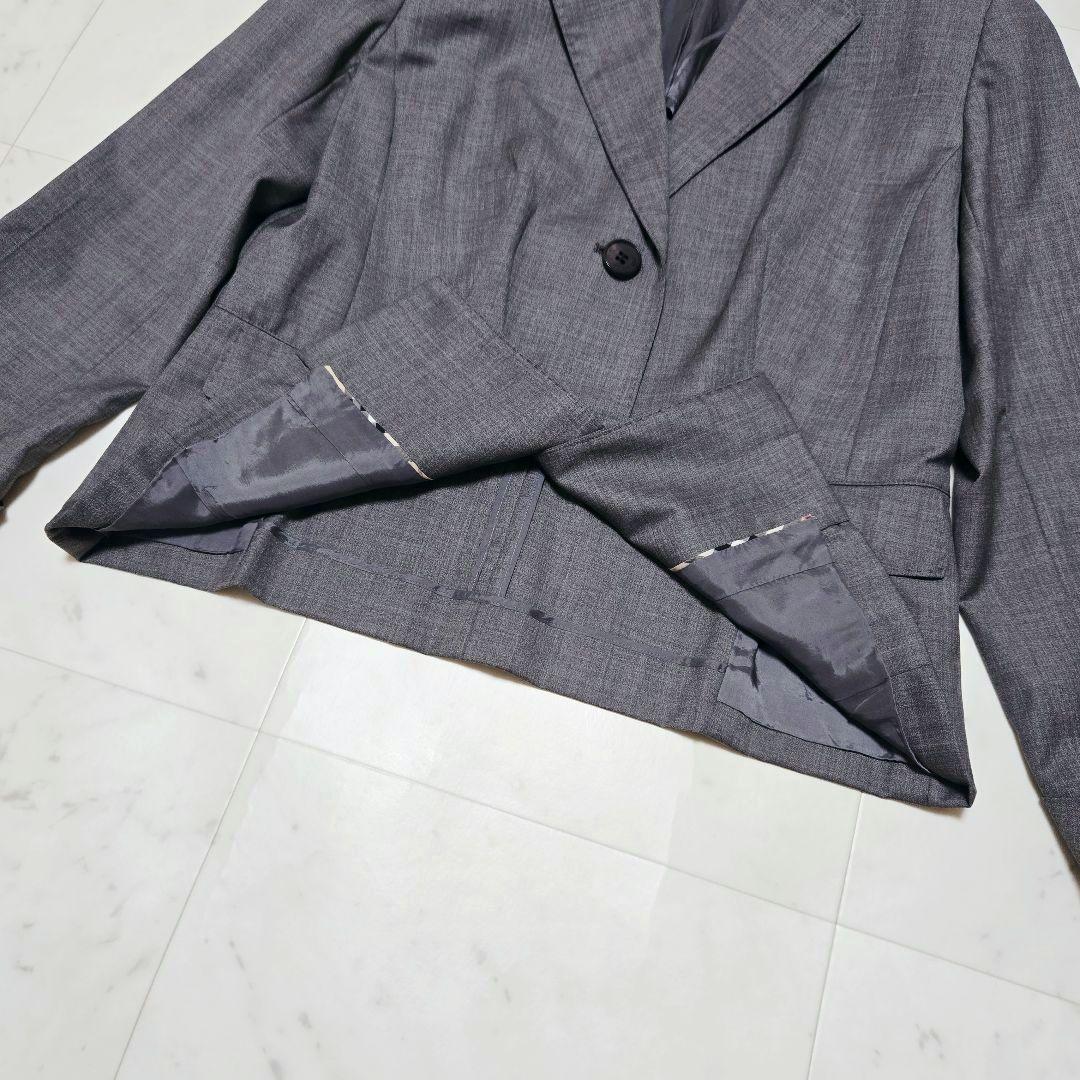 訳あり バーバリーロンドン スカート セットアップ 上下サイズ違い 大きいサイズ