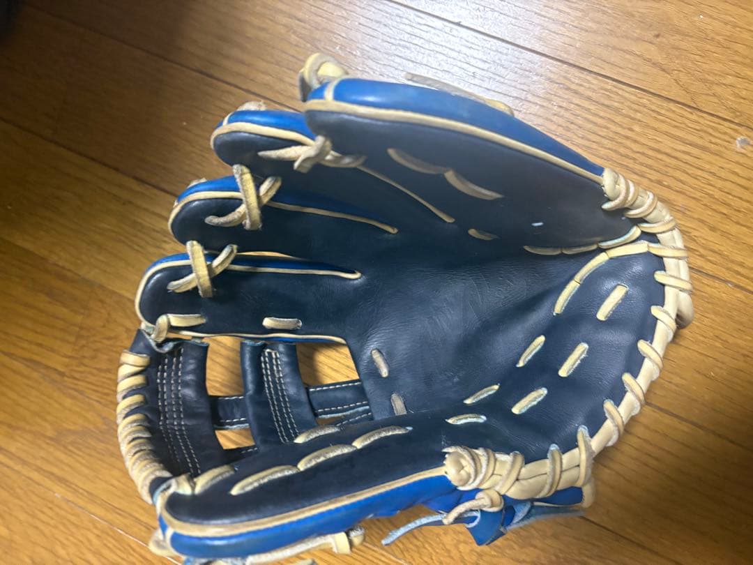 ミズノプロ　軟式　内野　グローブ　ダイバーシティブルー
