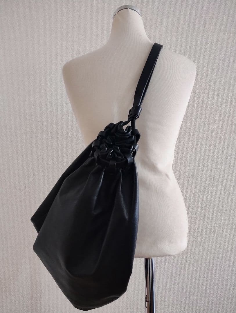 【美品】yohji yamamoto pour homme ブラックバックパック