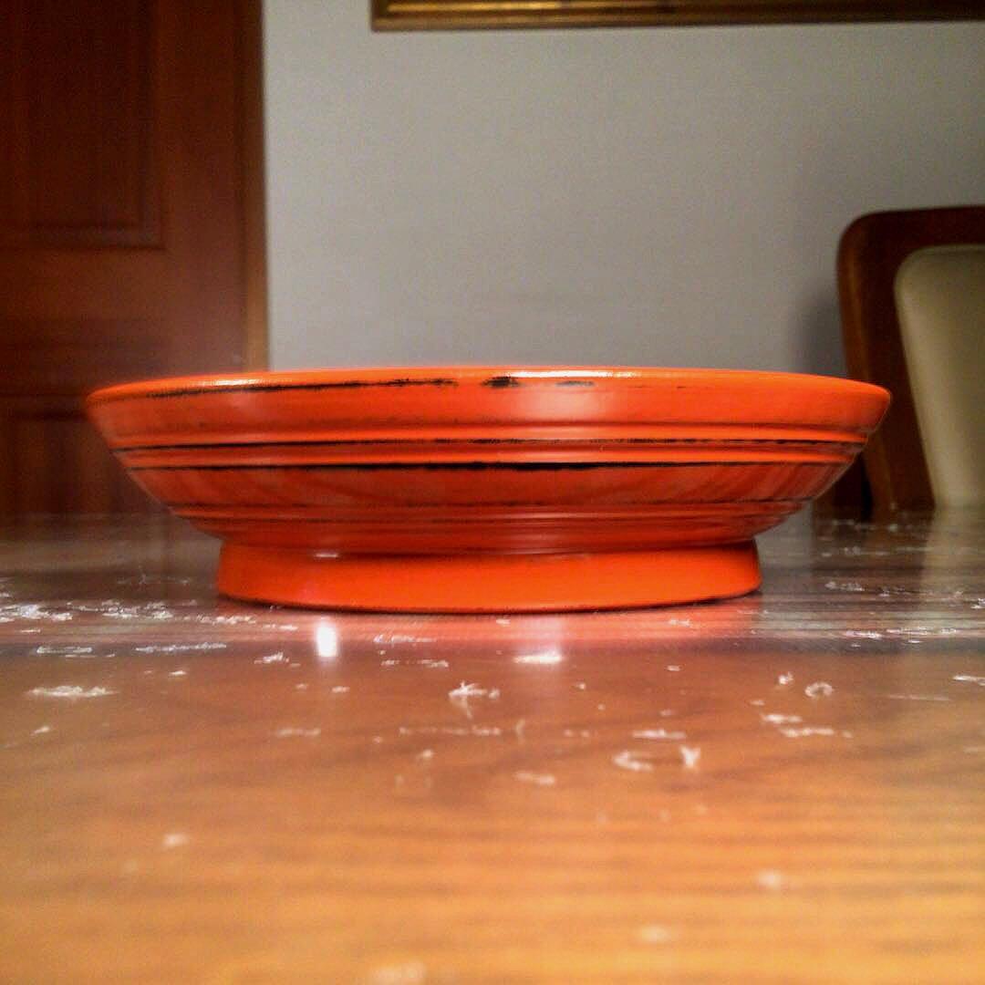 『メルうー特価』　象彦　脚付き　銘々皿　5枚　丸盆