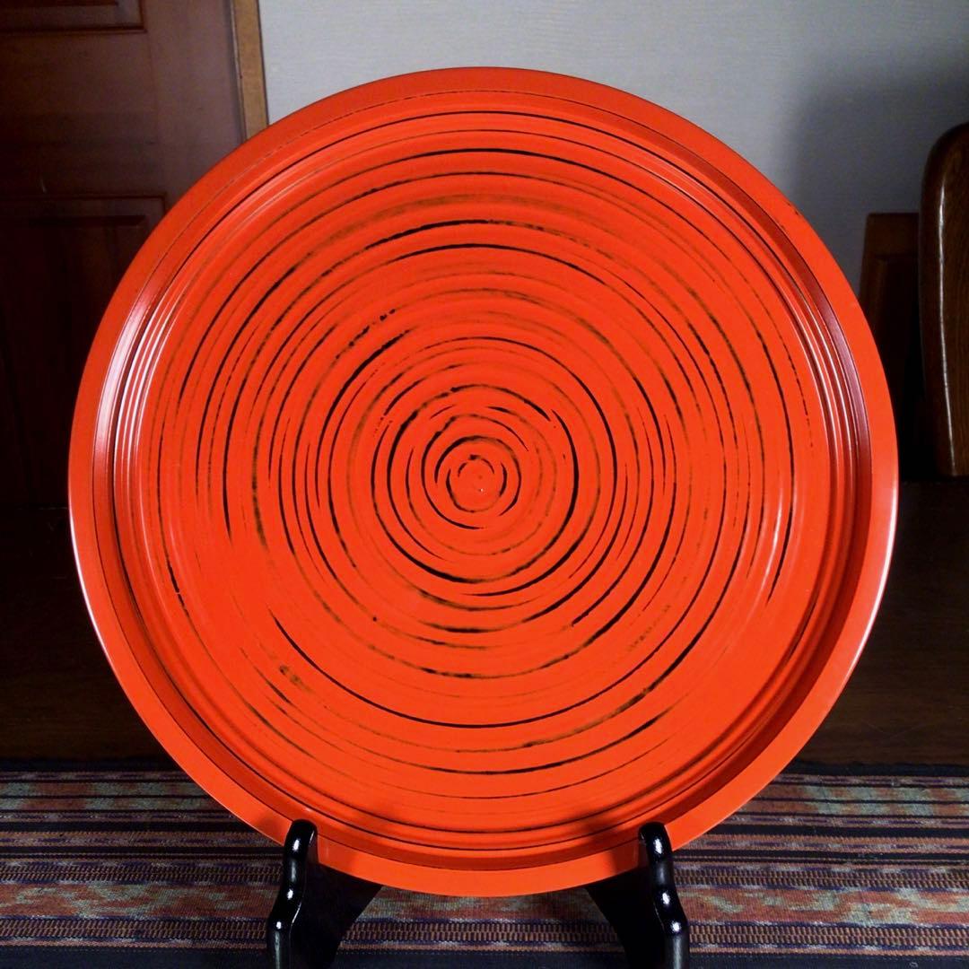 『メルうー特価』　象彦　脚付き　銘々皿　5枚　丸盆