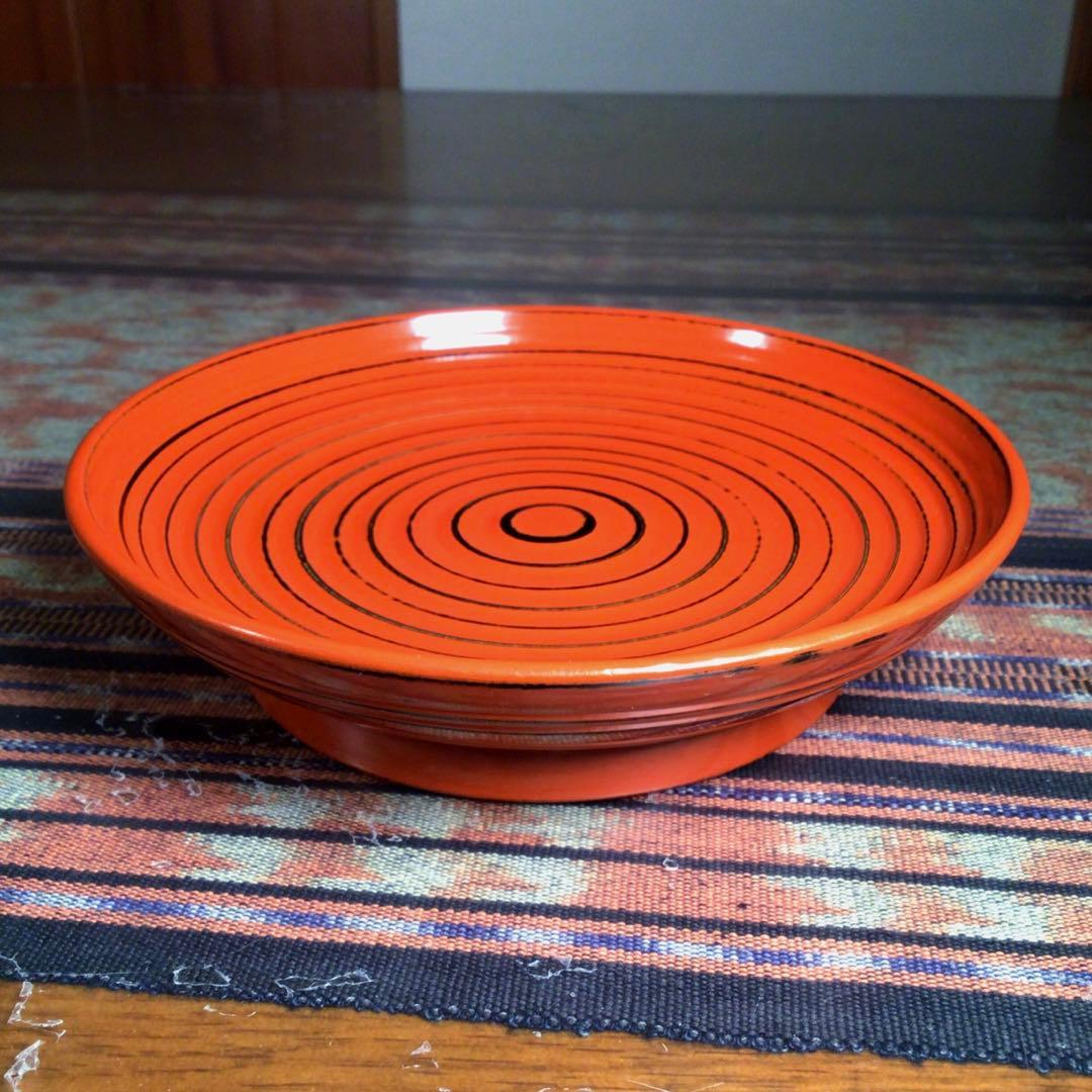 『メルうー特価』　象彦　脚付き　銘々皿　5枚　丸盆