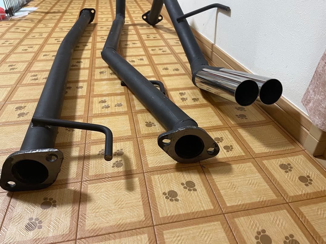 エヌボックスJF1フルストレートマフラー