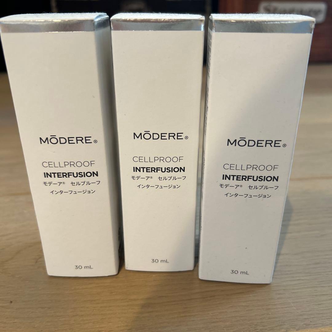 MODERE セルプルーフ　インターフュージョン3本セット