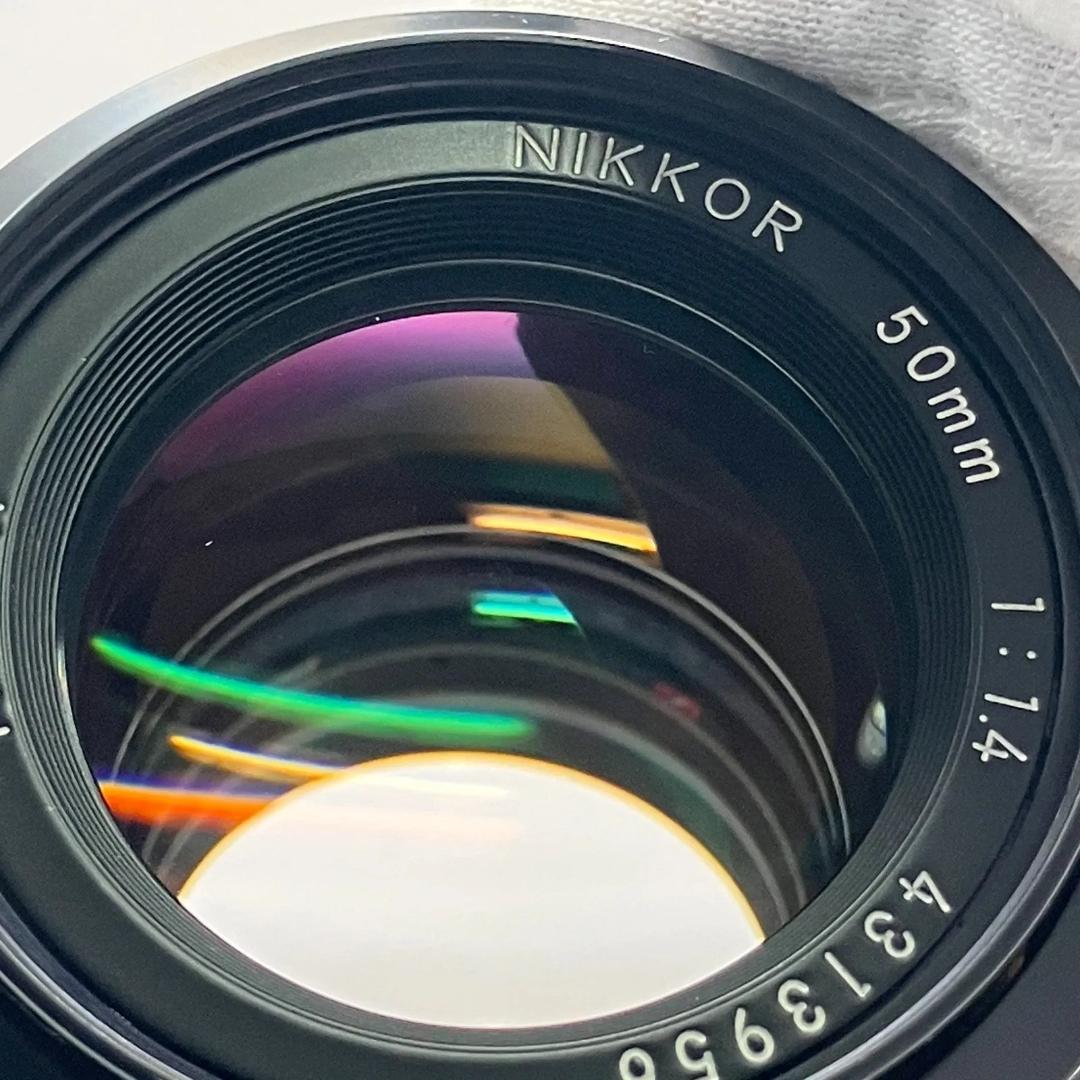 Nikon Ai Nikkor 50mm f1.4 MF 標準レンズ