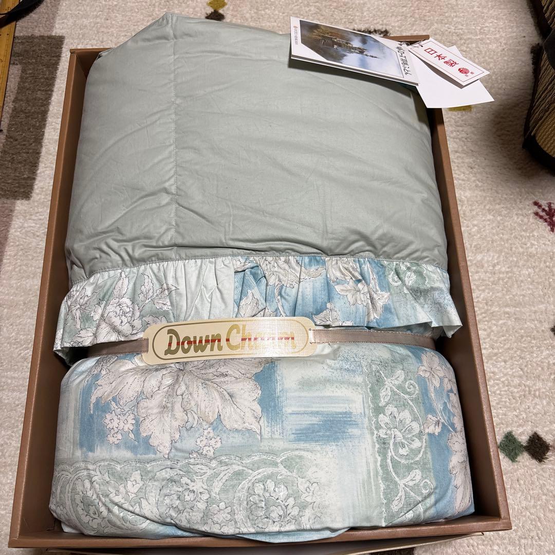 京都西川 ローズ羽毛布団 150✖️210